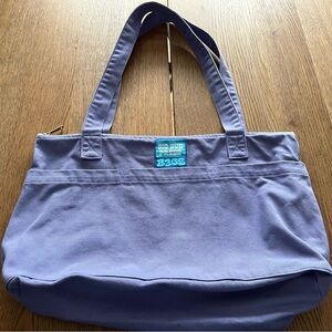 Big Bud Press Large Zipper Tote in Lilac